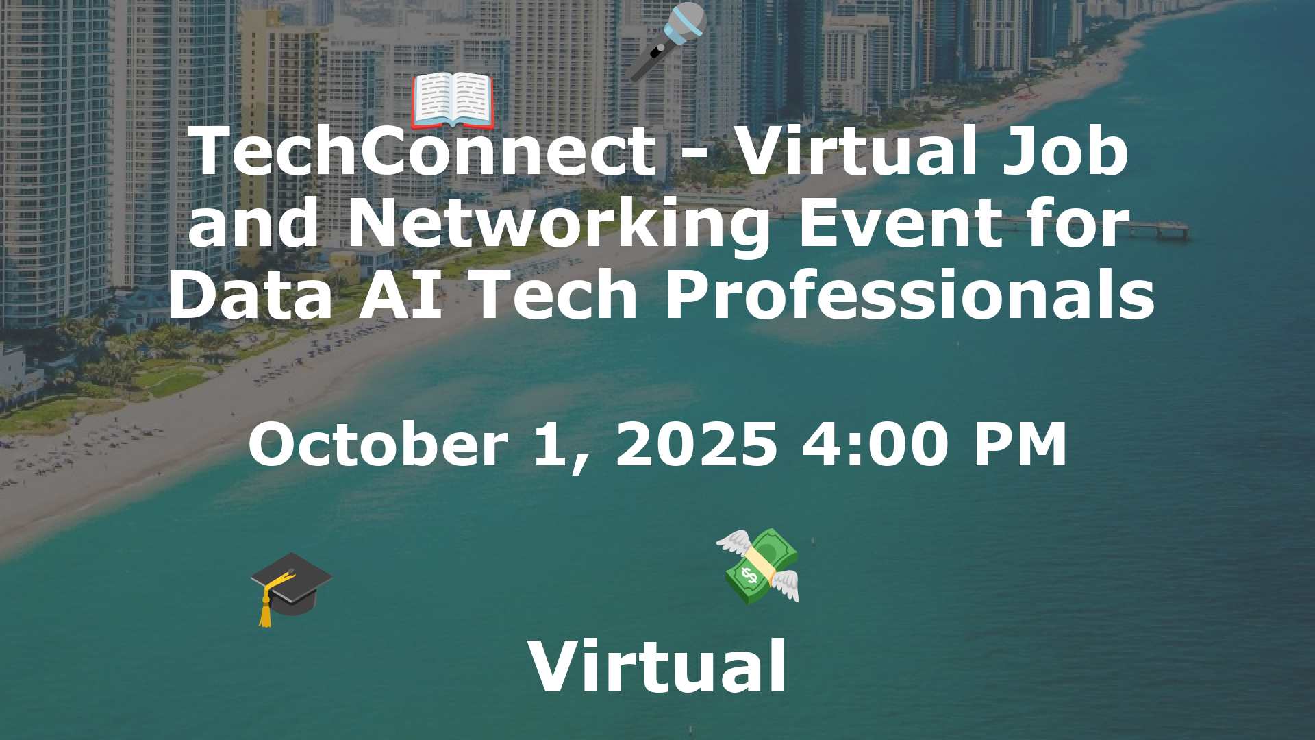 TechConnect - Virtual Job and Networking Event for Data AI Tech Professionals event image